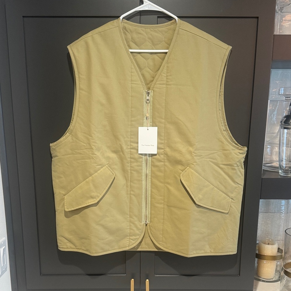 The Frankie Shop Devon Wide Zip Vest